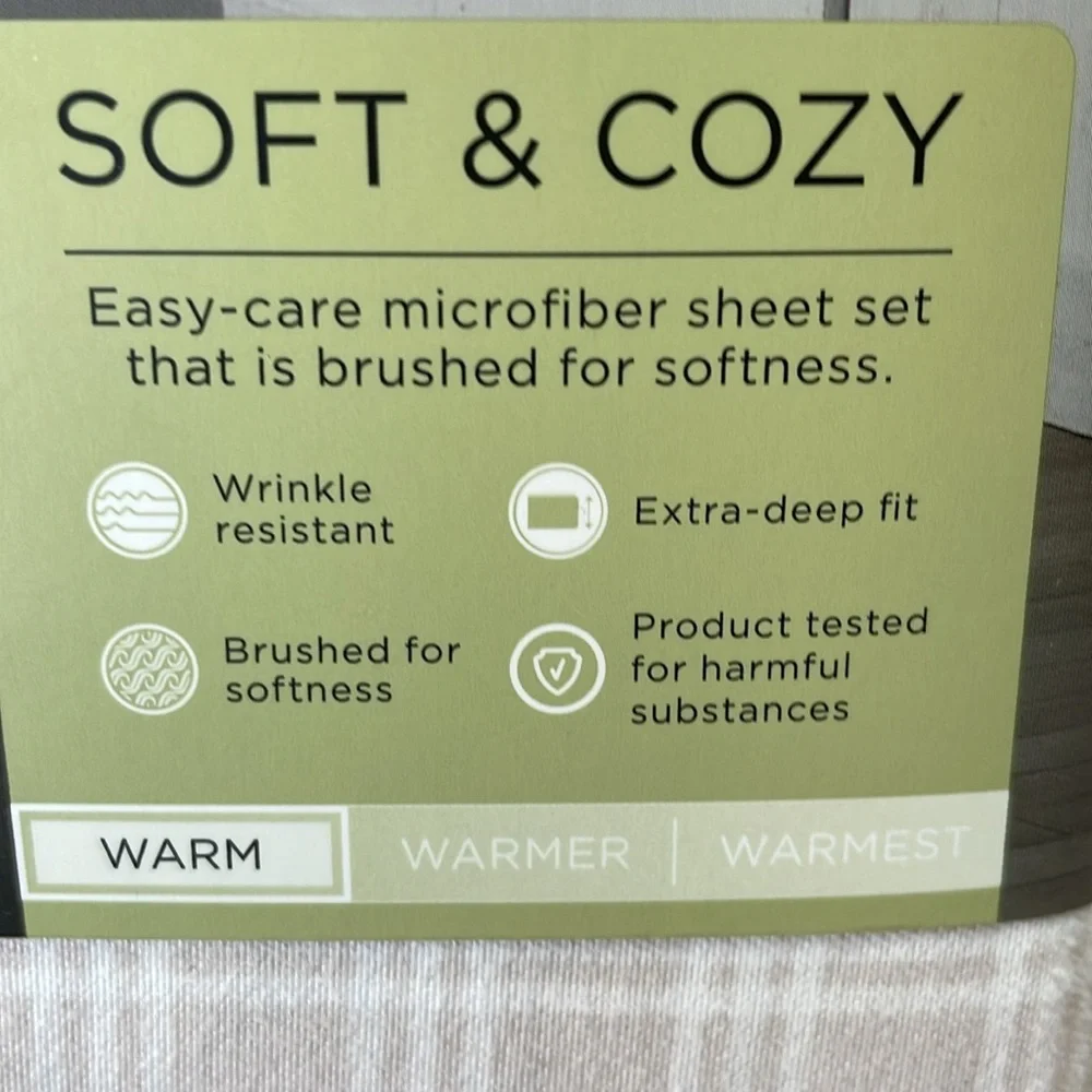 NWT Cuddl Duds Dogs Sheet Set Twin microfiber extra deep fit wrinkle resistant
